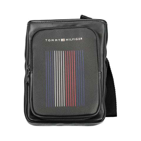 Tommy Hilfiger Black Polyethylene Shoulder Bag Tommy Hilfiger Retail Flare