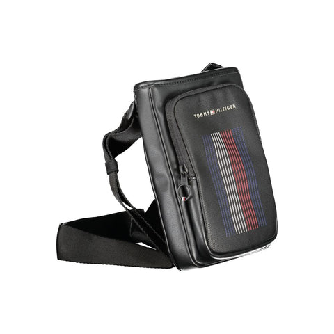 Tommy Hilfiger Black Polyethylene Shoulder Bag Tommy Hilfiger Retail Flare