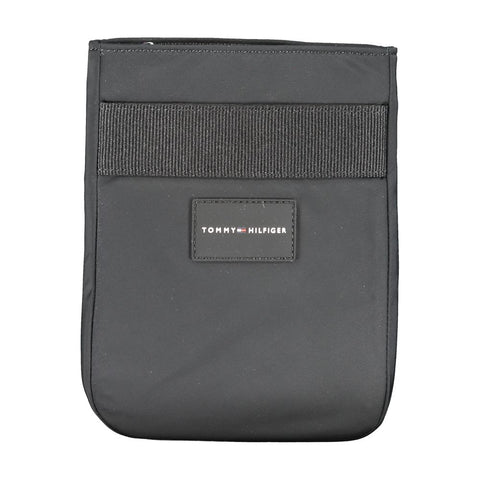 Tommy Hilfiger Black Polyester Shoulder Bag Tommy Hilfiger Retail Flare