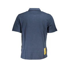 La Martina Classic Short-Sleeved Blue Polo La Martina Retail Flare