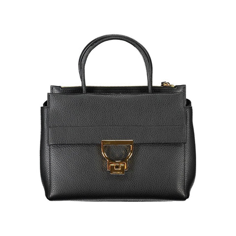Coccinelle Black Leather Women Handbag Coccinelle Retail Flare
