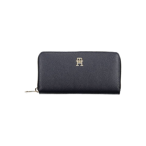 Tommy Hilfiger Blue Polyethylene Women Wallet Tommy Hilfiger Retail Flare
