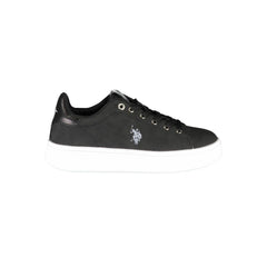 U.S. POLO ASSN. Black Polyester Women Sneaker U.S. POLO ASSN. Retail Flare