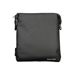 Calvin Klein Elegant Black Shoulder Bag with Contrast Details Calvin Klein Retail Flare