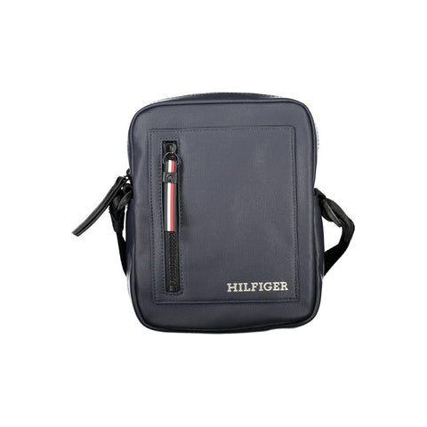 Tommy Hilfiger Blue Polyethylene Men Shoulder Bag Tommy Hilfiger Retail Flare