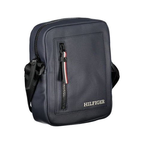 Tommy Hilfiger Blue Polyethylene Men Shoulder Bag Tommy Hilfiger Retail Flare