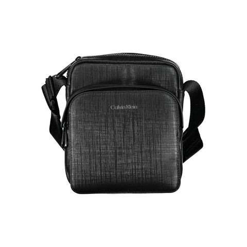 Calvin Klein Elegant Black Shoulder Bag with Contrasting Details Calvin Klein Retail Flare