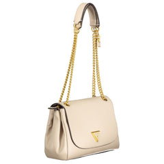 Guess Jeans Beige Polyethylene Handbag Guess Jeans Retail Flare