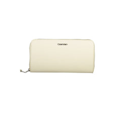 Calvin Klein Beige Polyethylene Wallet Calvin Klein Retail Flare