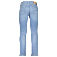 Tommy Hilfiger Light Blue Cotton Jeans & Pant Tommy Hilfiger Retail Flare