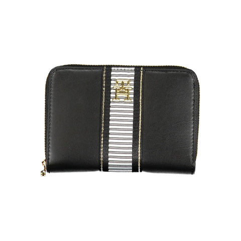 Tommy Hilfiger Black Polyethylene Wallet Tommy Hilfiger Retail Flare