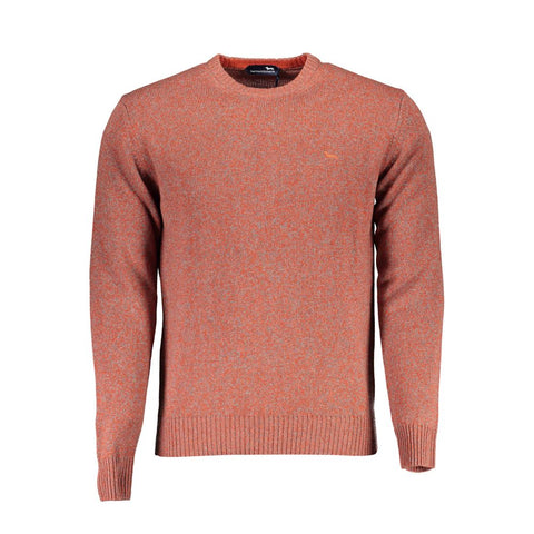 Harmont & Blaine Red Wool Men Sweater Harmont & Blaine Retail Flare