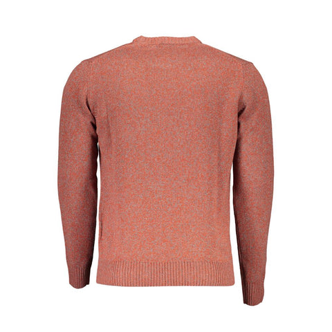 Harmont & Blaine Red Wool Men Sweater Harmont & Blaine Retail Flare