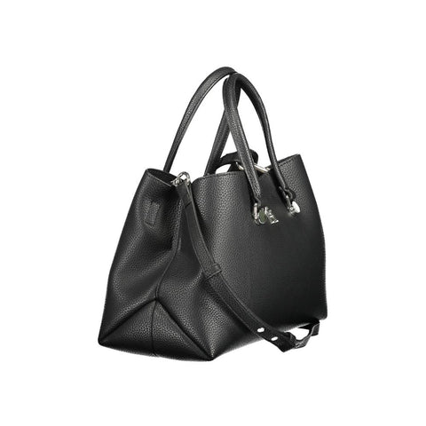 Tommy Hilfiger Black Polyester Women Handbag Tommy Hilfiger Retail Flare