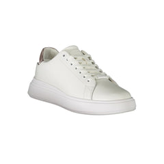 Calvin Klein White Polyester Sneaker Calvin Klein Retail Flare