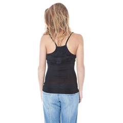 Datch Black Viscose Tops & T-Shirt Datch Retail Flare