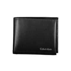 Calvin Klein Black Leather Men Wallet Calvin Klein Retail Flare