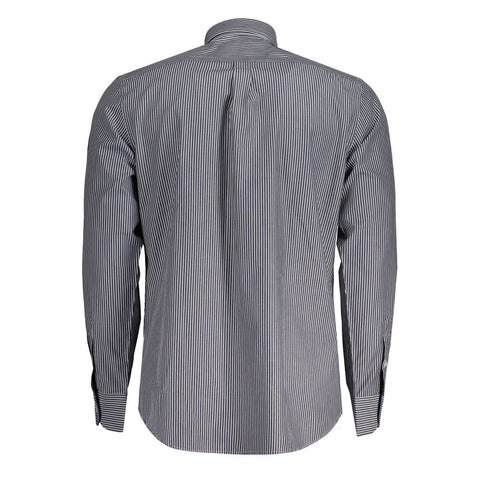 Harmont & Blaine Blue Cotton Shirt Harmont & Blaine Retail Flare