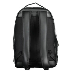 Tommy Hilfiger Black Polyethylene Men Backpack Tommy Hilfiger Retail Flare