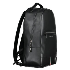 Tommy Hilfiger Black Polyethylene Men Backpack Tommy Hilfiger Retail Flare