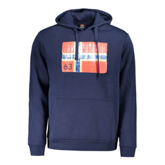 Norway 1963 Blue Cotton Mens Hoodie Norway 1963 Retail Flare