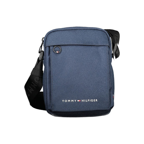 Tommy Hilfiger Blue Polyester Shoulder Bag Tommy Hilfiger Retail Flare