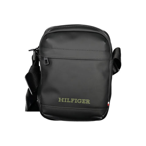 Tommy Hilfiger Black Polyethylene Shoulder Bag Tommy Hilfiger Retail Flare