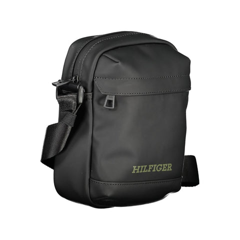 Tommy Hilfiger Black Polyethylene Shoulder Bag Tommy Hilfiger Retail Flare