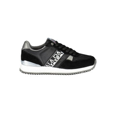 Napapijri Black Polyester Women Sneaker Napapijri Retail Flare