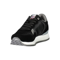 Napapijri Black Polyester Women Sneaker Napapijri Retail Flare