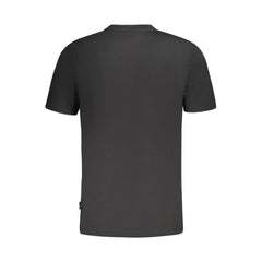 Fila Black Cotton Men T-Shirt Fila Retail Flare