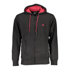 U.S. Grand Polo Black Cotton Men Sweater U.S. Grand Polo Retail Flare
