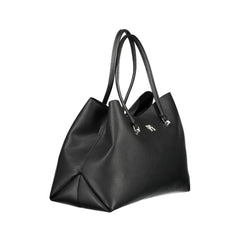 Tommy Hilfiger Black Polyester Women Handbag Tommy Hilfiger Retail Flare