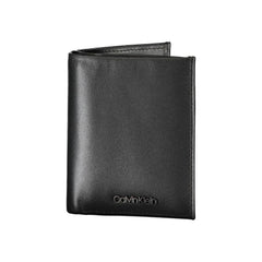 Calvin Klein Sleek Black Leather RFID Wallet Calvin Klein Retail Flare