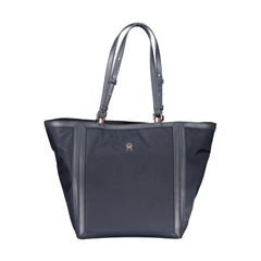 Tommy Hilfiger Blue Polyester Handbag Tommy Hilfiger Retail Flare