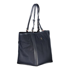 Tommy Hilfiger Blue Polyester Handbag Tommy Hilfiger Retail Flare