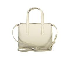 Calvin Klein Beige Polyester Handbag Calvin Klein Retail Flare