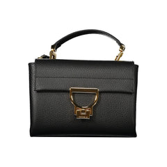 Coccinelle Black Leather Women Handbag Coccinelle Retail Flare