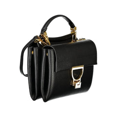 Coccinelle Black Leather Women Handbag Coccinelle Retail Flare