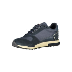 Napapijri Sleek Blue Sporty Laced Sneakers Napapijri Retail Flare