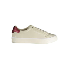 Calvin Klein Beige Polyester Sneaker Calvin Klein Retail Flare