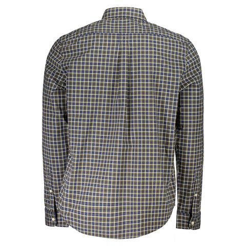 Timberland Blue Cotton Shirt Timberland Retail Flare