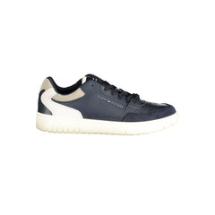 Tommy Hilfiger Blue Polyethylene Men Sneaker Tommy Hilfiger Retail Flare