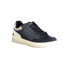 Tommy Hilfiger Blue Polyethylene Men Sneaker Tommy Hilfiger Retail Flare
