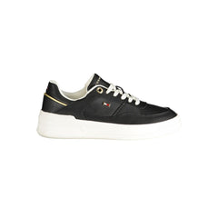 Tommy Hilfiger Black Polyethylene Women Sneaker Tommy Hilfiger Retail Flare