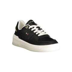 Tommy Hilfiger Black Polyethylene Women Sneaker Tommy Hilfiger Retail Flare
