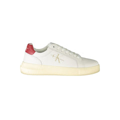 Calvin Klein White Polyester Sneaker Calvin Klein Retail Flare