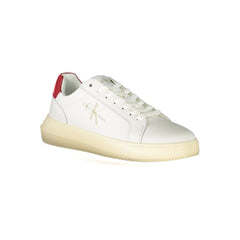 Calvin Klein White Polyester Sneaker Calvin Klein Retail Flare