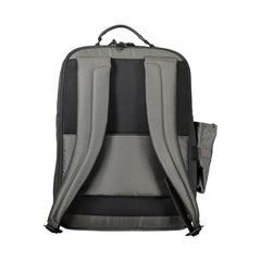 Piquadro Gray Polyester Mens Backpack Piquadro Retail Flare
