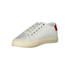 Calvin Klein Eco-Conscious White Lace-up Sneakers Calvin Klein Retail Flare